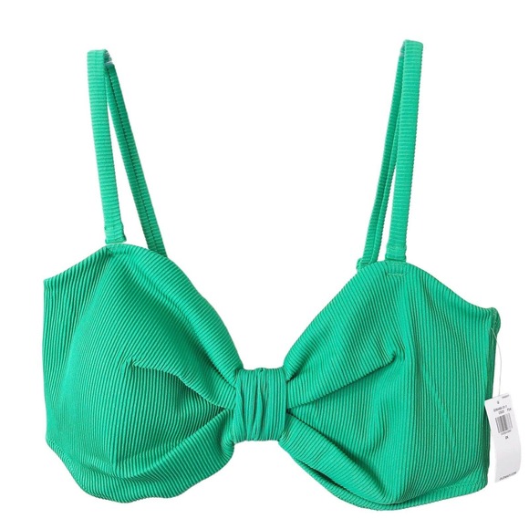 Old Navy Other - Old Navy NWT Women's Cinched Front Bikini Top Removable Pads in Emerald Reef 2X